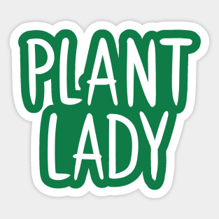 Plant Lady Sticker